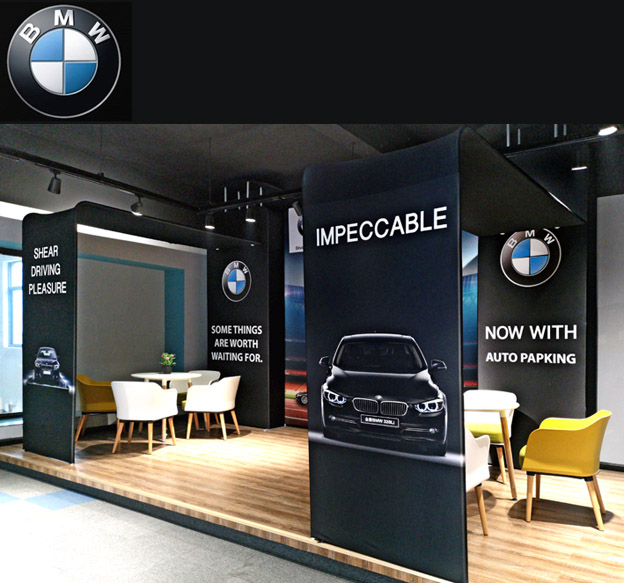 BMW ביתן תצוגה נייד מודולרי