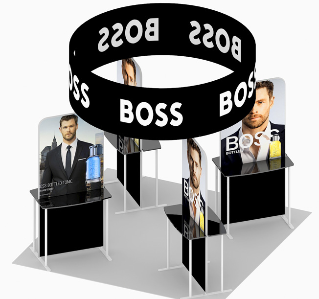 Boss – Island Stand Design