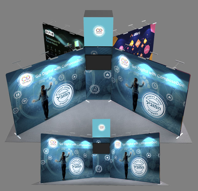 Exhibitions stand designs that will get you the space at the exhibition without paying for it
