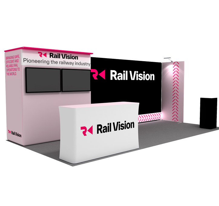 T6 USA Exhibition Stand Design for 20ft spaces